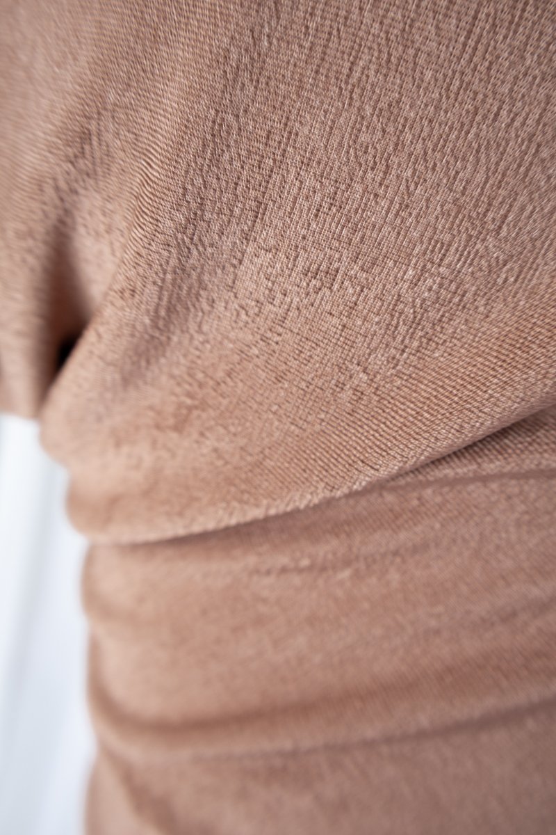 Vestido Megara - Color Mocha Mousse - Imagen 6